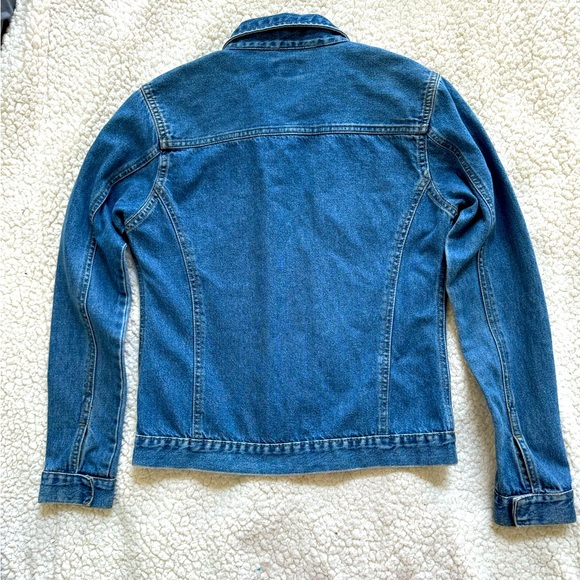 Vintage Bugle Boy Boho Festival Floral Cottagecore Jean Jacket Embroidered Sz S - Picture 2 of 10